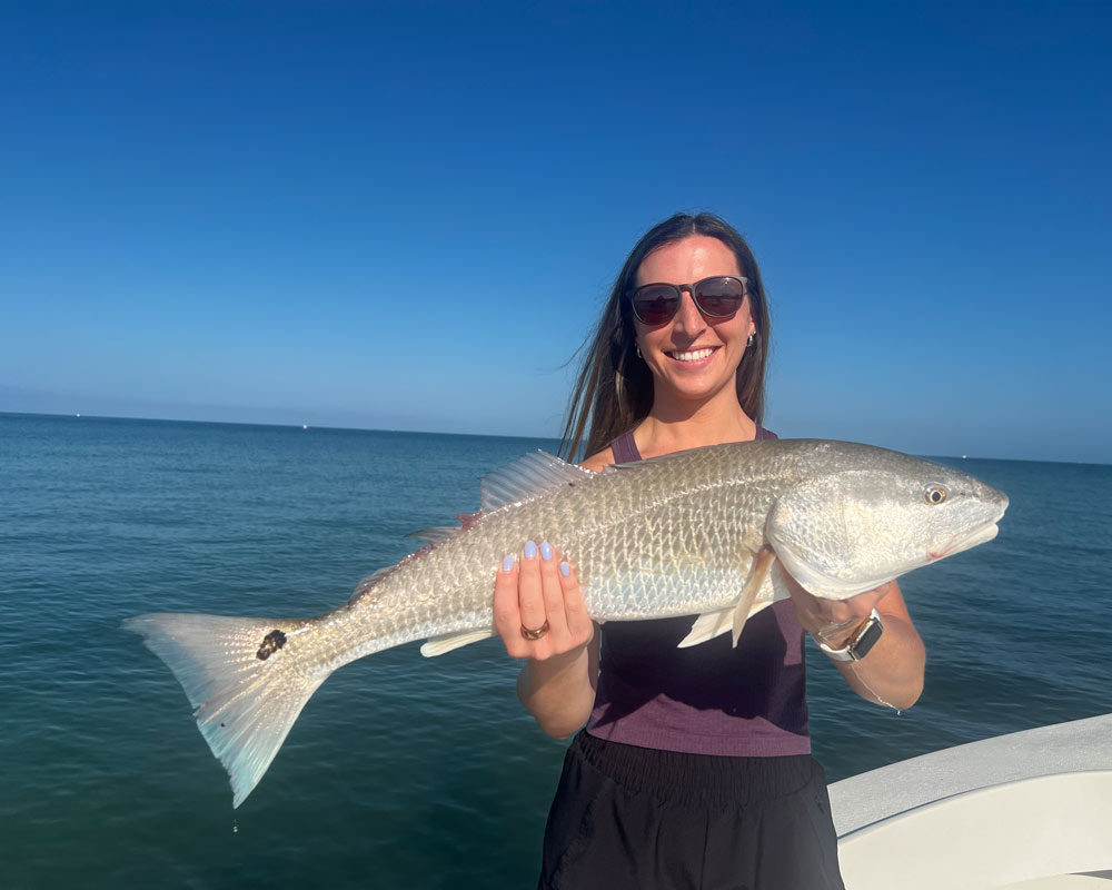 FIshing for Redfish in Naples Florida